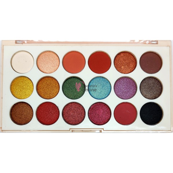 Trusa de farduri SEVENCOOL Smoking Hot Look at my Eyes cu 18 culori Nr. 3